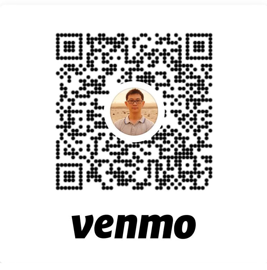 Venmo donation QR code